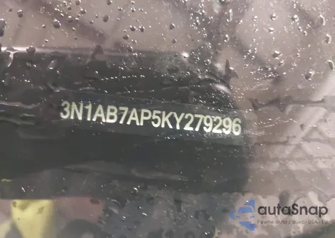 2019 Nissan Sentra S from USA, damaged, VIN 3N1AB7AP5KY279296